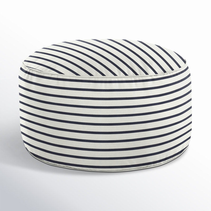 Moseley Upholstered Outdoor Ottoman with Sunbrella® Cushion
