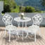 Ensemble bistro en aluminium 24 po Leacross-1196970022