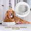 Bol pour chien 7,5 po en marbre naturel-115997569-115997570