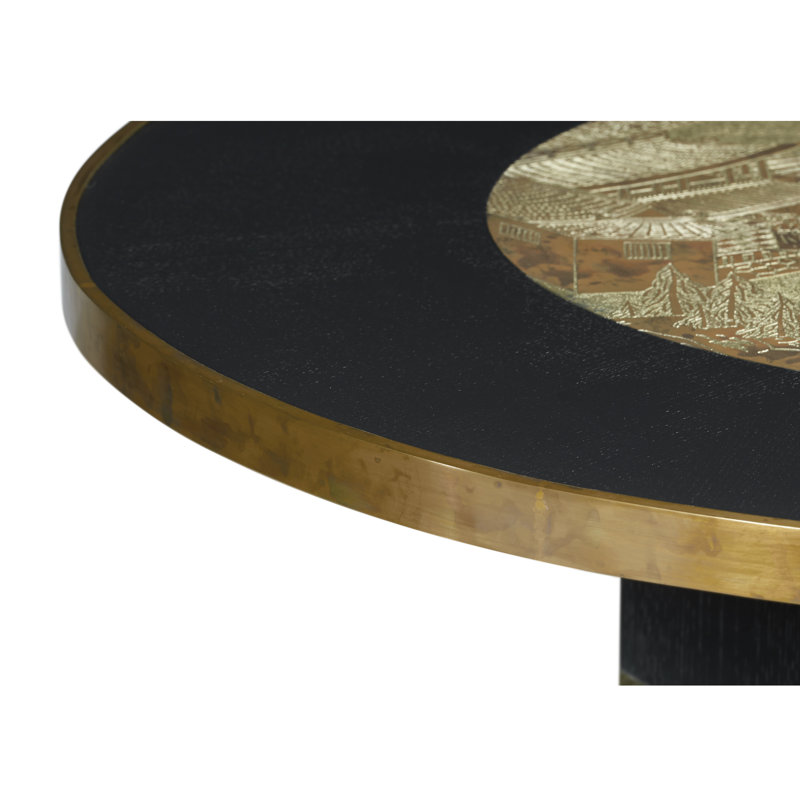 Fusion Round Solid Wood Dining Table