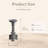 Shabby Chic Distressed Candlestick Statue