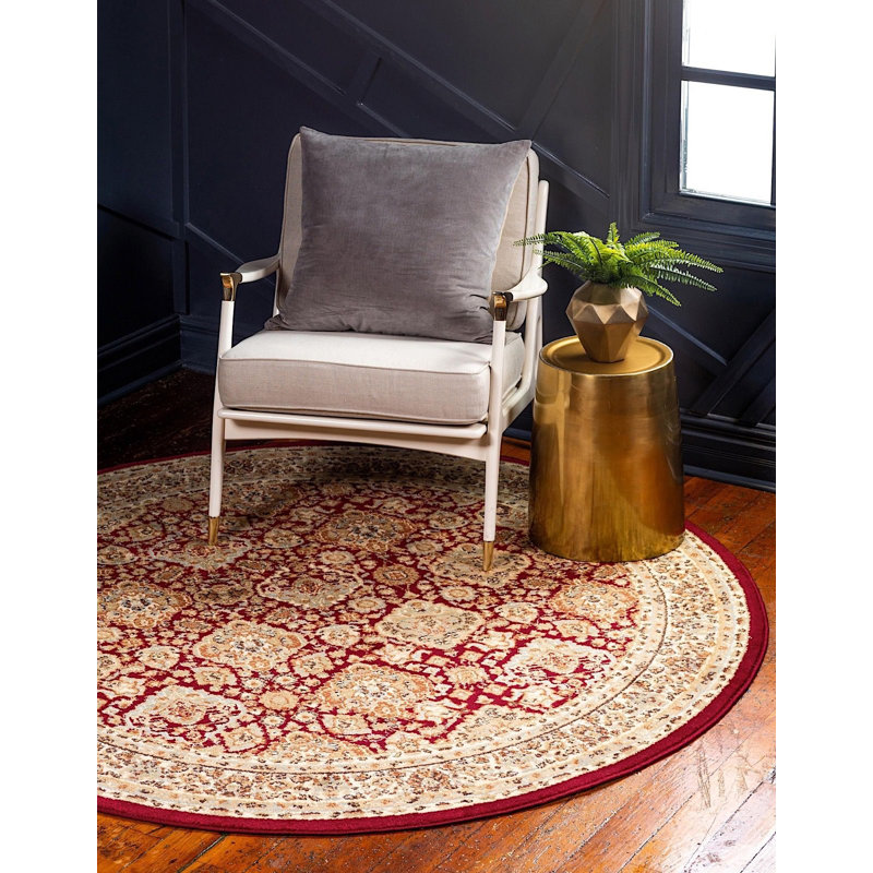 Odyssey Oriental Indoor Rug, Round 8'