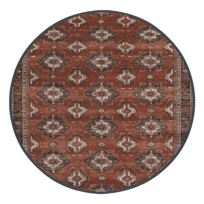Tapis brun lavable à la machine