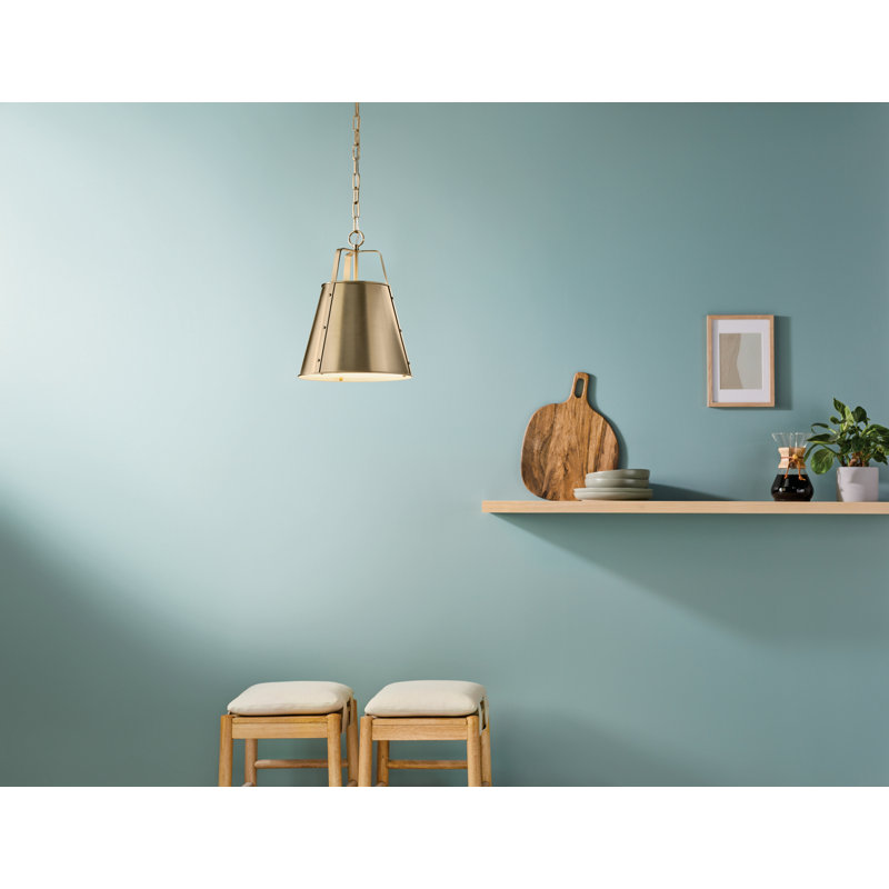 Liebenthal 1 - Light Bell Pendant, Bronze, 92.75" H x 13" W x 5.25" D, Champagne Bronze
