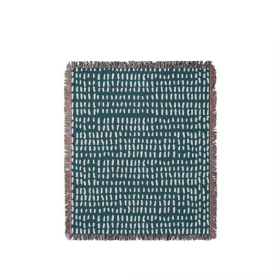 Kola Abstract Print Cotton Throw Blanket