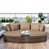 Coussin brun / structure brune est en rupture de stock