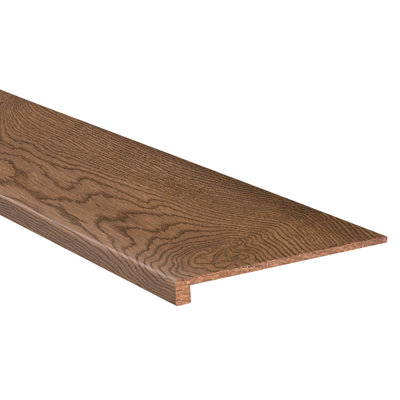 0.63 in. T x 48 in. L x 11.25 in. W Engineered Hardwood Flooring Trim Eased Edge Stair Tread