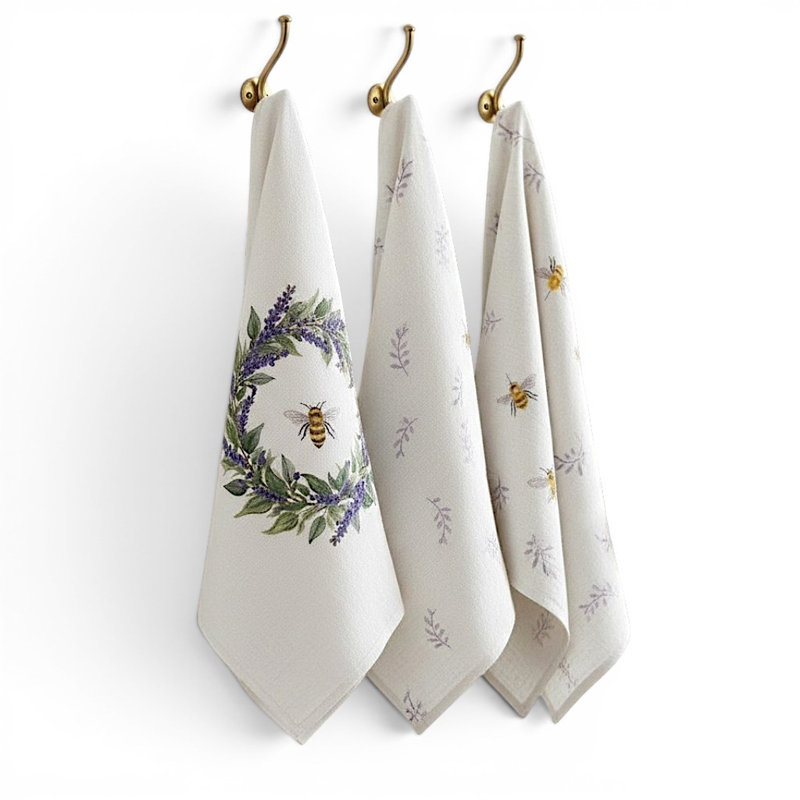 Ensemble de serviettes de cuisine en lin