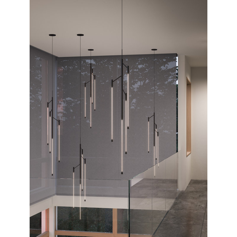 Motif 4 - Light LED Pendant, 45.75" H x 8.75" W x 10.25" D