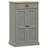Longshore Tides Shoe Cabinet VIGO 23.6"X13.8"X37.8" Solid Wood Pine-186993839
