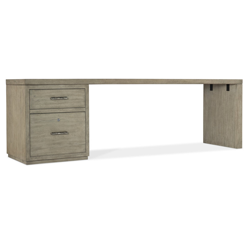 Linville Falls Floating Desk, 30" H x 96" W x 24" D
