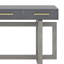 Console, canapé d'entrée très long de style minimaliste avec trois tiroirs et fabrication robuste-274396703