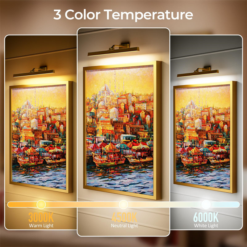 Battery Powered LED Wall Mount Picture Light