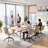 Maddoux Armless Swivel Office Chair Faux Leather Upholstered Waterproof Desk Chair Ergonomic Adjustable Computer Chair-264647577