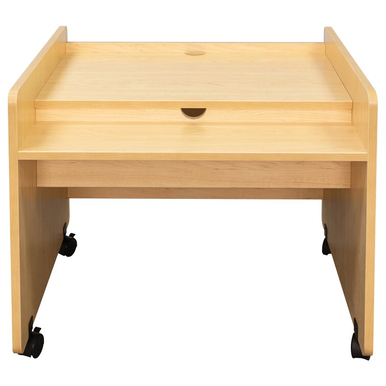 Jurni Multi-Purpose Table with Post Leg and Casters