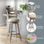 Tabouret de bar rotatif Modern