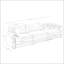 Canapé modulaire surdimensionné 3 pièces confortable-721325492