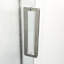 Enceinte de porte de douche 34-1 / 8 "X 72", semi-anglaise, nickel brossé - salle de bain moderne indispensable 72 ", - attrait anglais-126358348