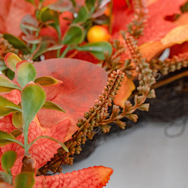 COPPER LEAF 183cm Faux Garland, No General Features