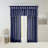 Lightweight Faux Silk Valance With Beads 50X26"-111598907