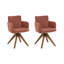 50 cm H Upholstered Boucle Armchair-2027707024-2027707027
