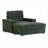 42" Single Sofa, Oversized Armchair, Upholstered Chaise Lounge With Storage Ottoman-1968960874