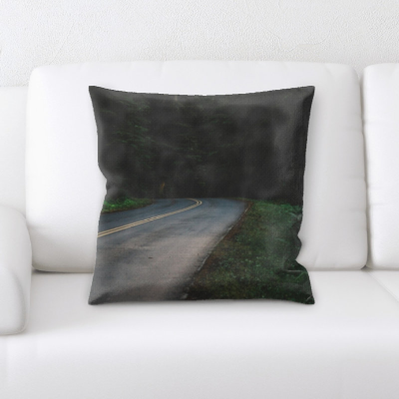 Microsuede Throw Pillow
