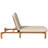 Outdoor Chaise Lounge Adjustable Patio Chaise Outdoor Reclining Chair Pool Lounge Chair with Adjustable Backrest for Patio, Poolside or Beach, Brown-212859345
