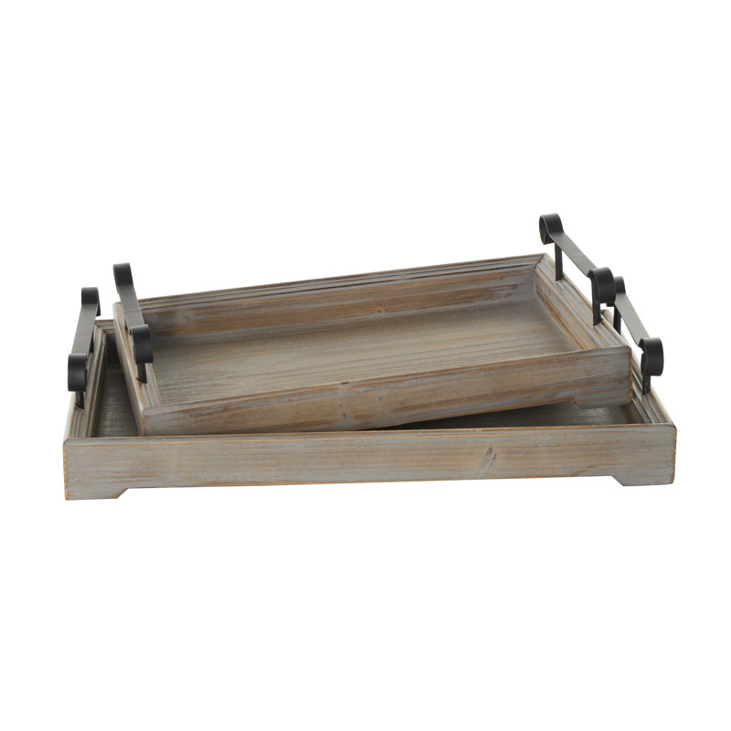 Ensemble de plateau de table basse Jackeline