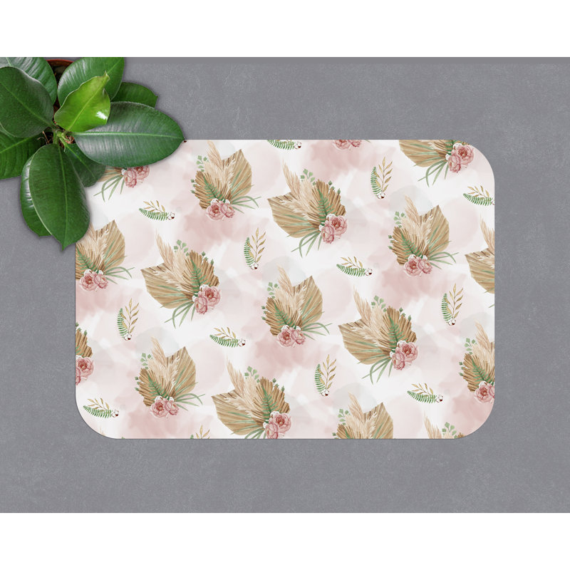 Nelie Hard Floor Rectangular Chair Mat, 70 x 100cm