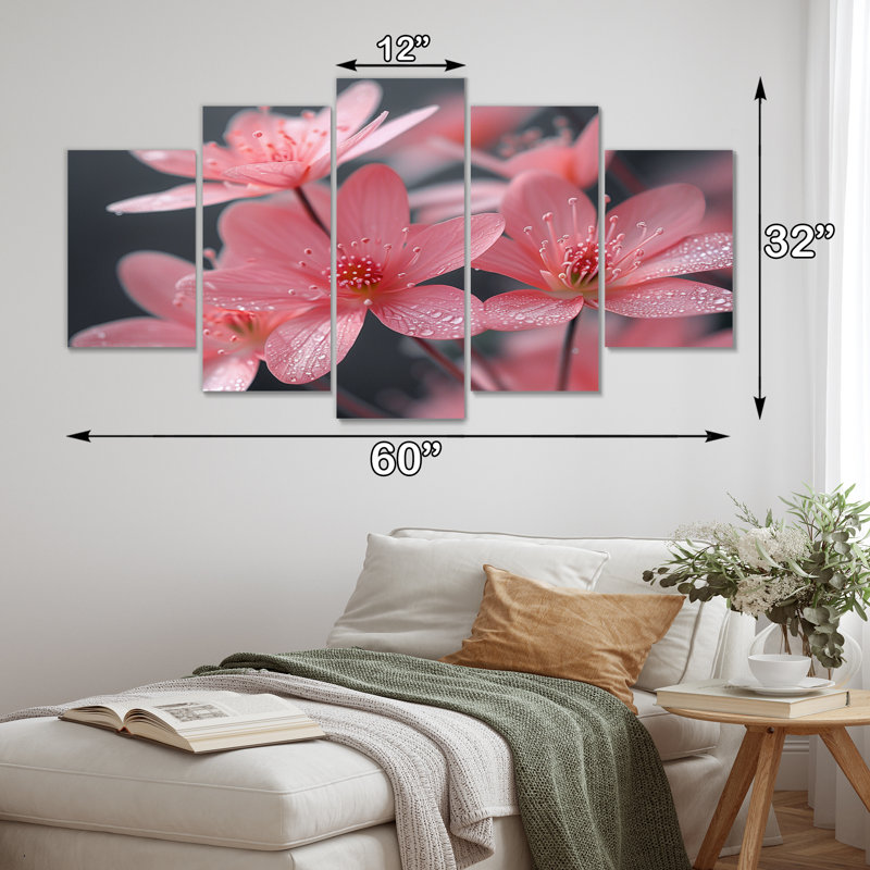 Gillan - Cherry Blossom Wall Art Set