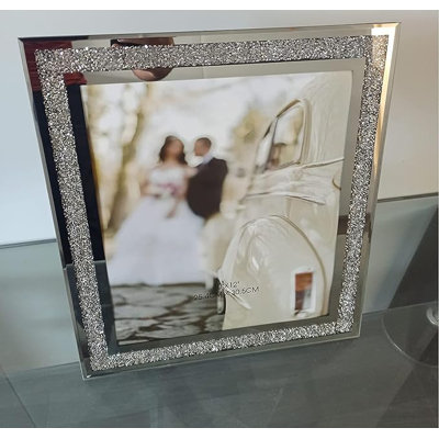 Silver Glass Picture Frame