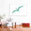 Geometric Dino Pterodactylus - impression d'art graphique-52797948-52797943