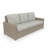 Henri 3 Seat Sofa With Sunbrella Cushions-121508524
