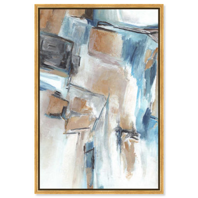 Impression sur toile Balance of Colors par Art Remedy, cadre doré, 16 x 24