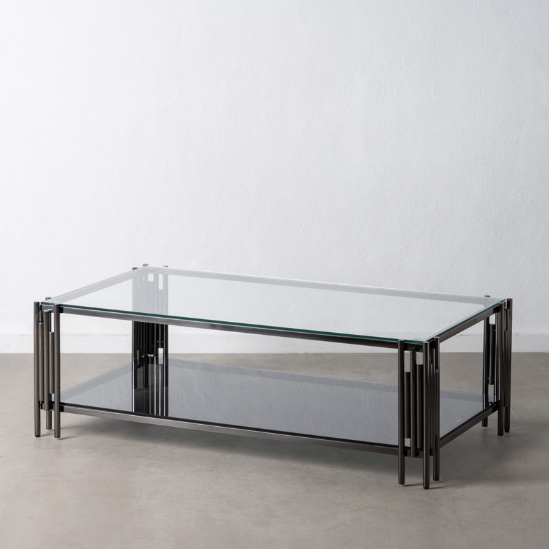 Hyuk Four Leg Coffee Table with Storage