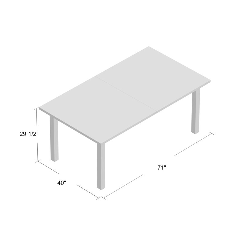 Lowndesboro Extendable Solid Wood Dining Table
