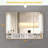 Bathroom Cabinets with Mirrors, LED Lights and Storage Compartments