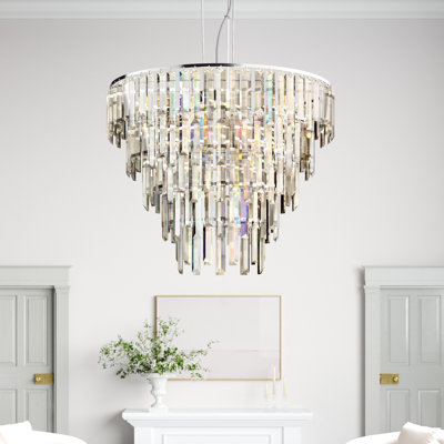 Clarissa 9-Light Crystal Chandelier