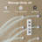 3-Function LED Light Thermostatic Rainfall Shower System with 6 Body Jets and Rough-in Valve-105831521