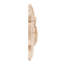 Applique en bois de rose massif massif 3-3 / 4 po x 5/8 po-75104911
