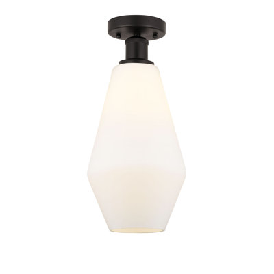Amylea Glass Semi Flush Mount