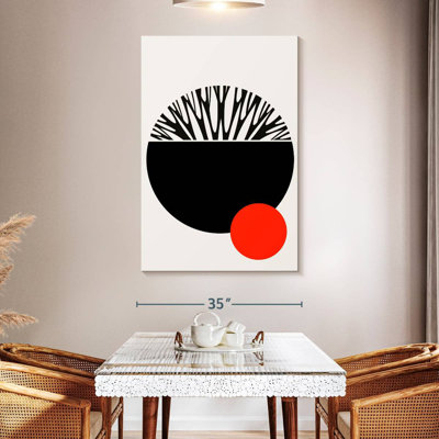 Avery Abstractika Red Black