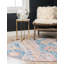 Tapis bleu Mulvaney Southwestern-40281046