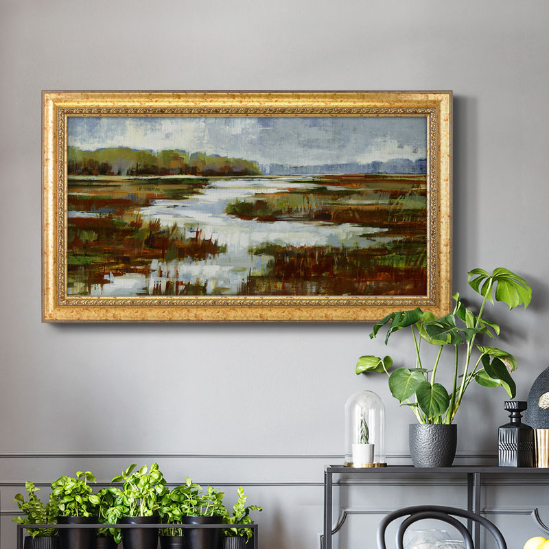 Point of View - Reproduction d'un seul cadre photo sur toile, H 29 po x l 53 po x P 2,5 po