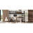 Metal Queen Size Loft Bed With Power Outlet And LED Lighted, Space-Saving, Noise Reduced, Black