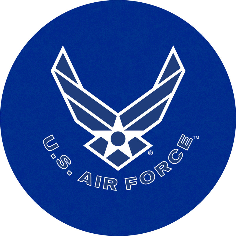 Table bistro militaire 36 ", Force aérienne des États-Unis, Chrome