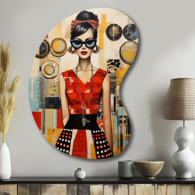 Balanger - Art abstrait Mid-Century en métal, sculpture murale en métal Freeform