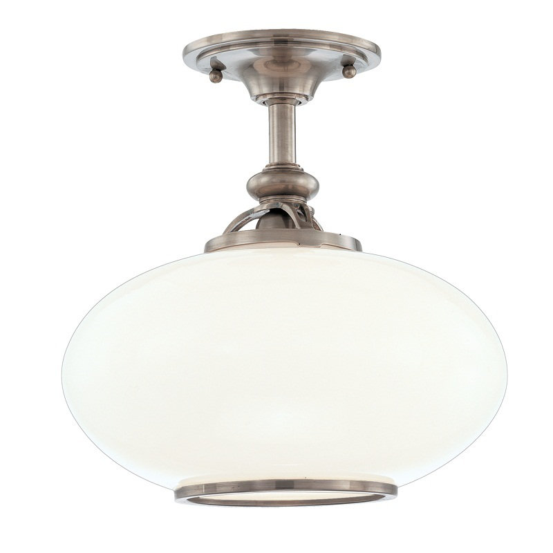 Canton 1 - Light Flush Mount, Old Bronze, 12"H x 12"W