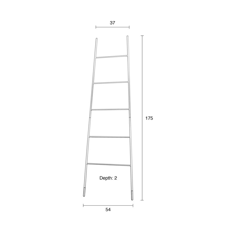 Ladder Magazine Rack